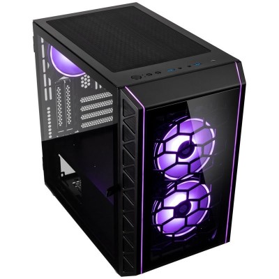 Case Kolink Citadel Glass SE ARGB Micro-ATX Nero