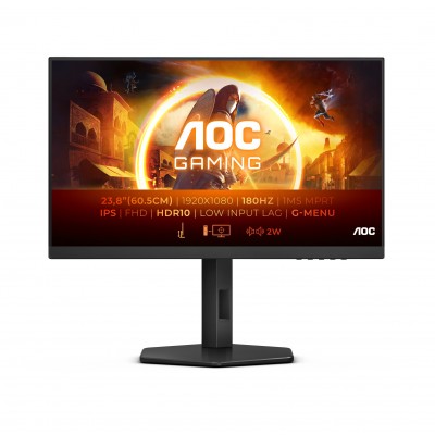 Monitor AOC Gaming 24G4X 24'' G-SYNC IPS DP 2xHDMI Nero