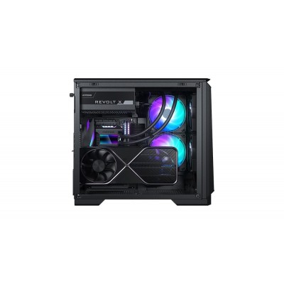 Case PHANTEKS Eclipse P200A D-RGB Mini-ITX Vetro Temperato Nero