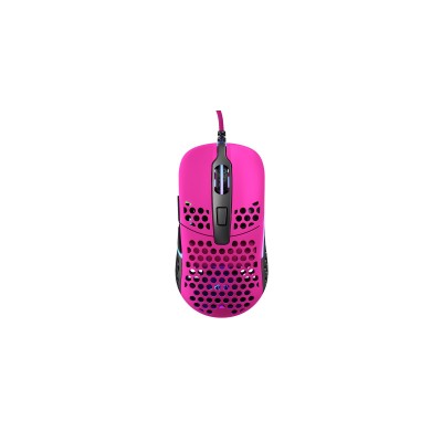 Mouse CHERRY Xtrfy M42 RGB Rosa Nero