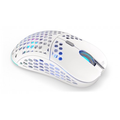 Mouse ENDORfy LIX Plus Onyx Wireless Bianco Grigio
