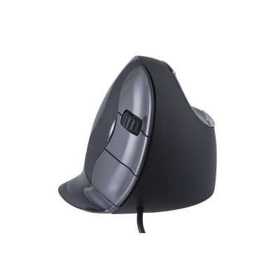 Mouse Evoluent Vertical D Nero Grigio