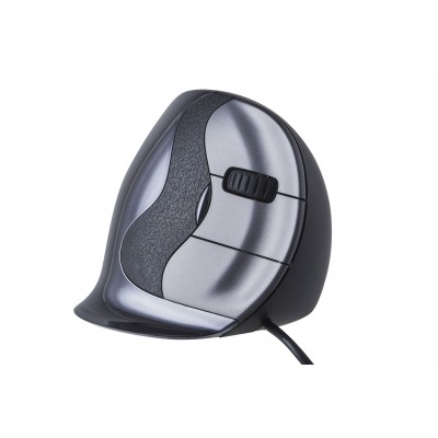 Mouse Evoluent Vertical D Nero Grigio