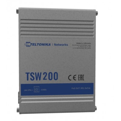 Switch Teltonika TSW200 8-port 8x10 100 1000 + 2xGigabit SFP