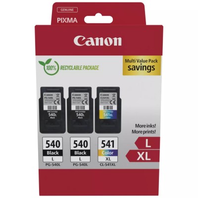 Multipack Canon nero   differenti colori PG-540L+CL-541XL 700 pagine