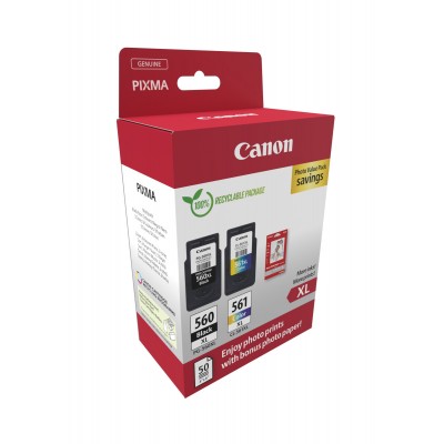 Multipack Canon nero   differenti colori PG-560XL+CL-561XL 700 pagine