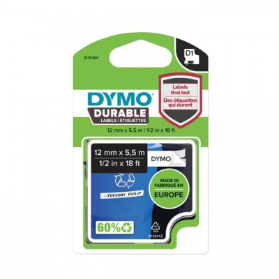 Nastro DYMO Nero su bianco 1978364 D1