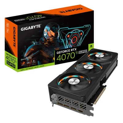 Scheda Video Gigabyte Nvidia GeForce RTX 4070 Ti SUPER GAMING OC 16GB GDDR6X