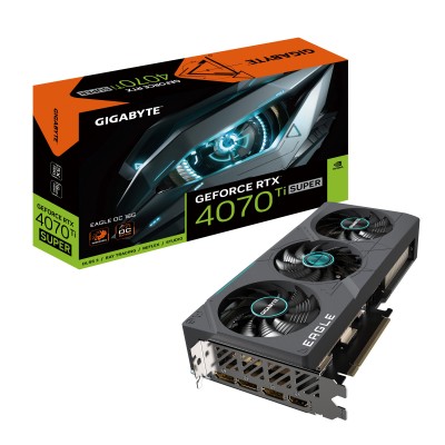 Scheda Video Gigabyte Nvidia GeForce RTX 4070 Ti SUPER EAGLE OC 16GB GDDR6X