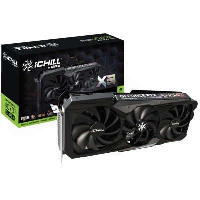 Scheda Video Inno3D Nvidia GeForce  RTX 4070 Ti SUPER ICHILL X3 16GB GDDR6X