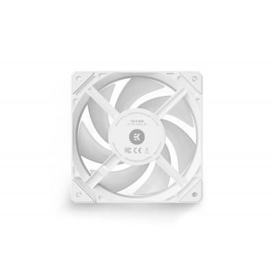 Ventola EK Water Blocks Loop FPT 120 mm DRGB PWM Bianco