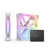 Ventola NZXT F140 RGB DUO PWM 140mm Kit da 2 Bianco