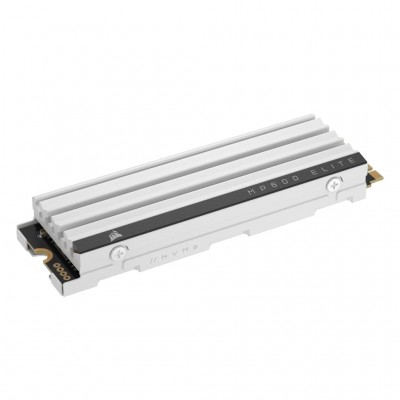 SSD M.2 Corsair MP600 Elite PCIe 4.0 1TB Con Dissipatore Passivo Bianco