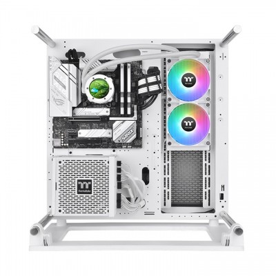 Dissipatore CPU a Liquido ThermalTake TH240  V2 Ultra ARGB Sync All-In-One Snow Edition 120 mm Bianco