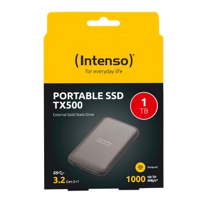 SSD Esterno Intenso TX500 1 TB USB-A 3.2 Gen 2 10 Gbit s