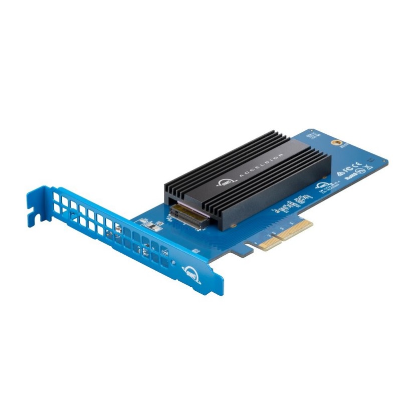 SSD OWC Accelsior 1M2 1 TB PCIe 4.0 x4 NVMe 1.3 Blu Nero