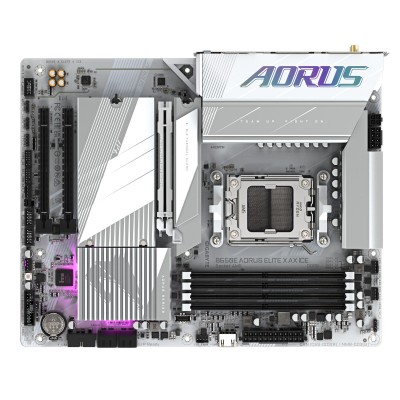 Scheda Madre GIGABYTE B650E Aorus Elite X ICE AM5 DDR5 ATX Bianca