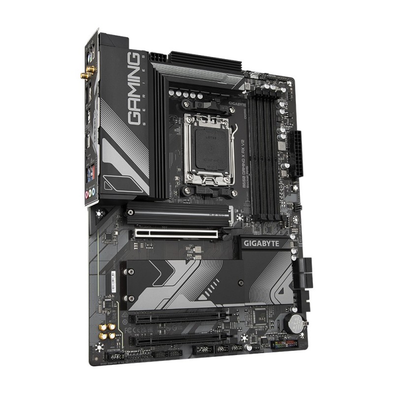 Scheda Madre Gigabyte B650 Gaming X AX V2 AM5 DDR5 ATX Nero