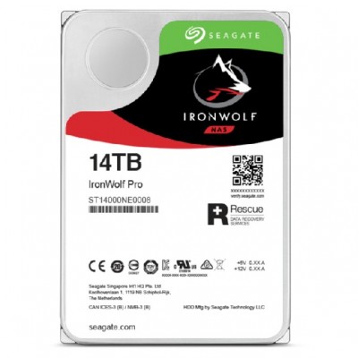 HDD Seagate IronWolf Pro NAS 14 TB CMR SATA 6 Gb s 3,5"