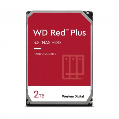 HDD WD Red Plus NAS SATA 6 Gb s 3,5" 2 TB