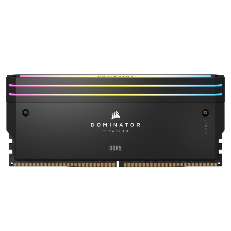 RAM CORSAIR DOMINATOR TITANIUM DDR5 6000Mhz 48GB (2x24) RGB XMP BIANCO CL30