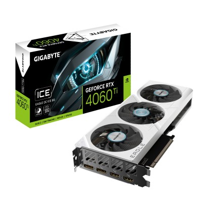 Scheda Video Gigabyte GeForce RTX 4060 Ti EAGLE OC ICE 8GB