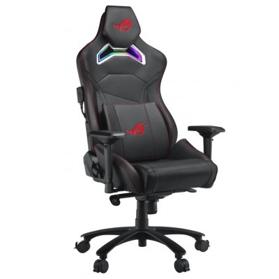 Sedia Gaming Asus ROG Chariot SL300C RGB Nero Rosso