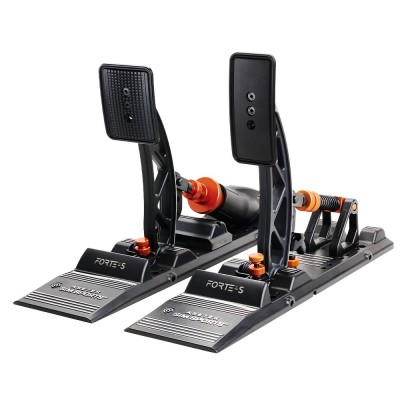 Pedaliera Asetek SimSports Forte S Sim Racing  Nero