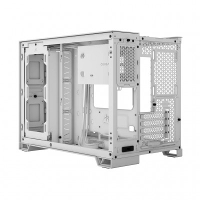 Case Corsair Micro-ATX 2500X Vetro Temperato Bianco