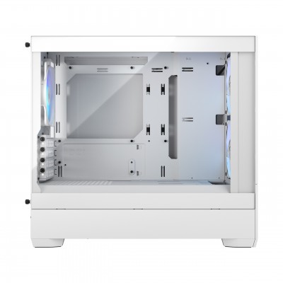 Case Fractal Design Pop Mini Air RGB Clear Tint Micro ATX Vetro Temperato Bianco