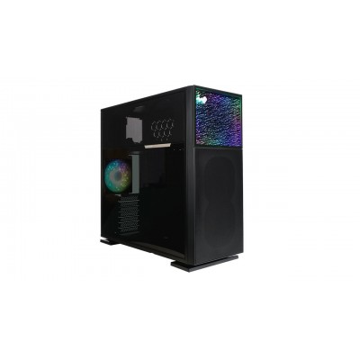 Case InWin N515 Midi Tower Vetro Temperato Nero