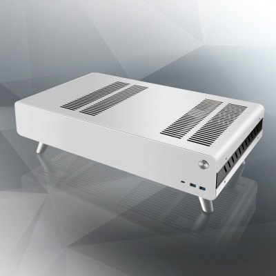 Case Raijintek Pan Slim Mini ITX Bianco