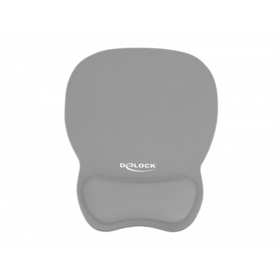 Tappertino per Mouse DeLock Ergonomico Gel Grigio