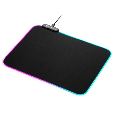 Tappetino per Mouse Sharkoon 1337 RGB V2 Gaming Mat 360 Nero