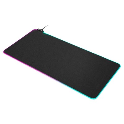 Tappetino per Mouse Sharkoon 1337 RGB V2 Gaming Mat 90 Nero