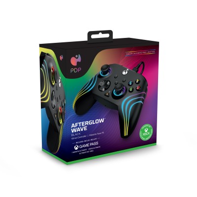 Controller PDP Afterglow Wave USB Nero