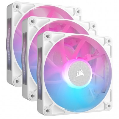 Ventole Corsair iCUE LINK RX120 RGB Kit da 3 PWM 120mm Bianco