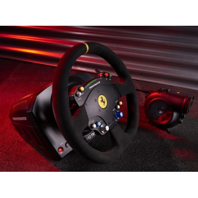 Volante e Pedaliera Thrustmaster TS-PC Racer Ferrari 488 Challenge Edition Nero USB 2.0