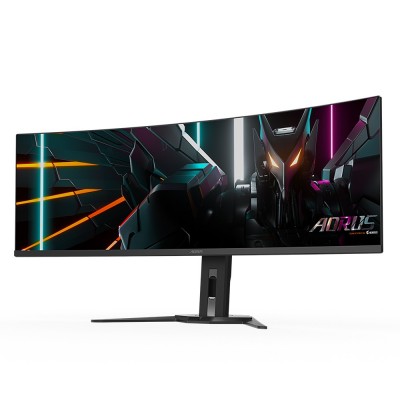 Monitor GIGABYTE Aorus CO49DQ 49" Curvo 144Hz FreeSync Premium Pro OLED Nero