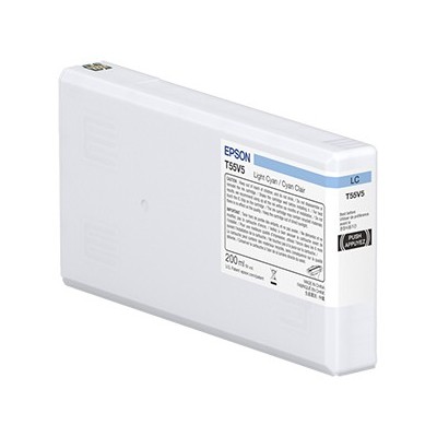 Cartuccia Epson d'inchiostro ciano (chiaro) C13T55W500 T55W5 200ml