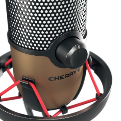 Microfono CHERRY UM 9.0 PRO RGB Nero Rame