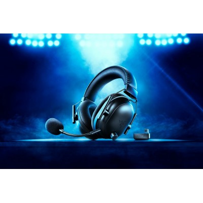 CUFFIE RAZER BlackShark V2 Pro per PlayStation e Xbox Wireless Esports Gaming NERO