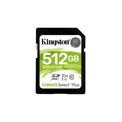 MICRO SDXC KINGSTON Canvas Select Plus 512 GB 