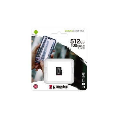 MICRO SDHC KINGSTON Canvas Select Plus 512 GB 