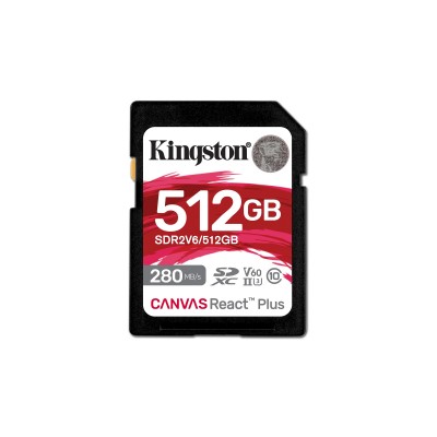 MICRO SDXC KINGSTON Canvas React Plus 512 GB 