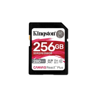 MICRO SDXC KINGSTON Canvas React Plus 256 GB 