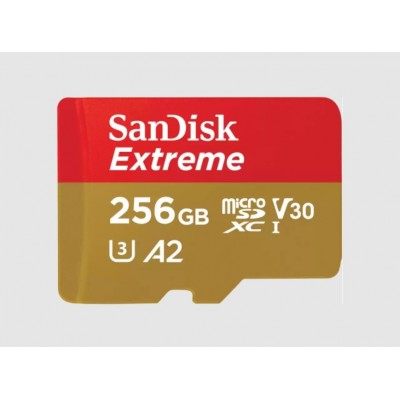 MICRO SDXC SANDISK Extreme 256 GB 
