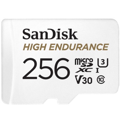 MICRO SDXC SANDISK High Endurance 256 GB MICRO SDXC SANDISK High Endurance 256 GB