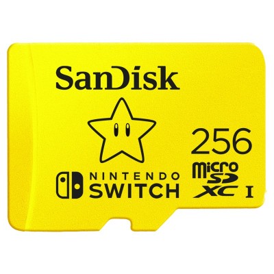 MICRO SDXC SANDISK Nintendo Switch 256 GB 