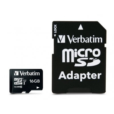 MICRO VERBATIM SDHC 16 GB Class 10